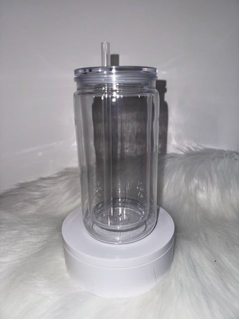 16oz Acrylic Tumbler ( non snowglobe)