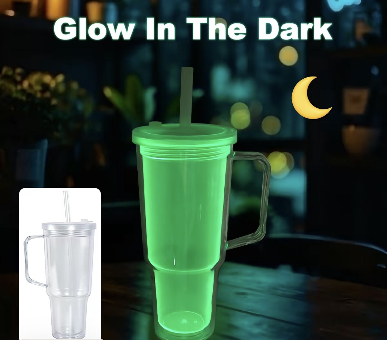 30oz Glow in the dark