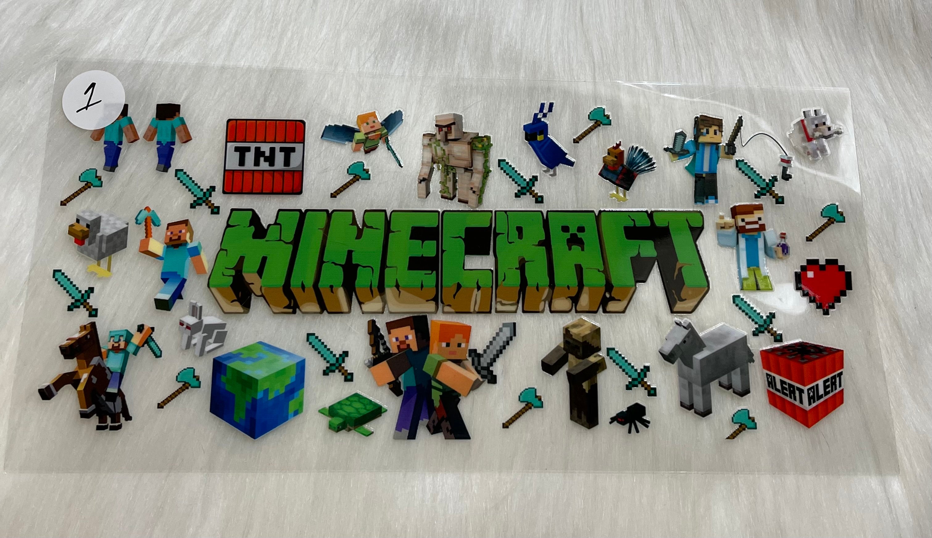 Minecraft 1 – Sip and sparkle by Sabrina