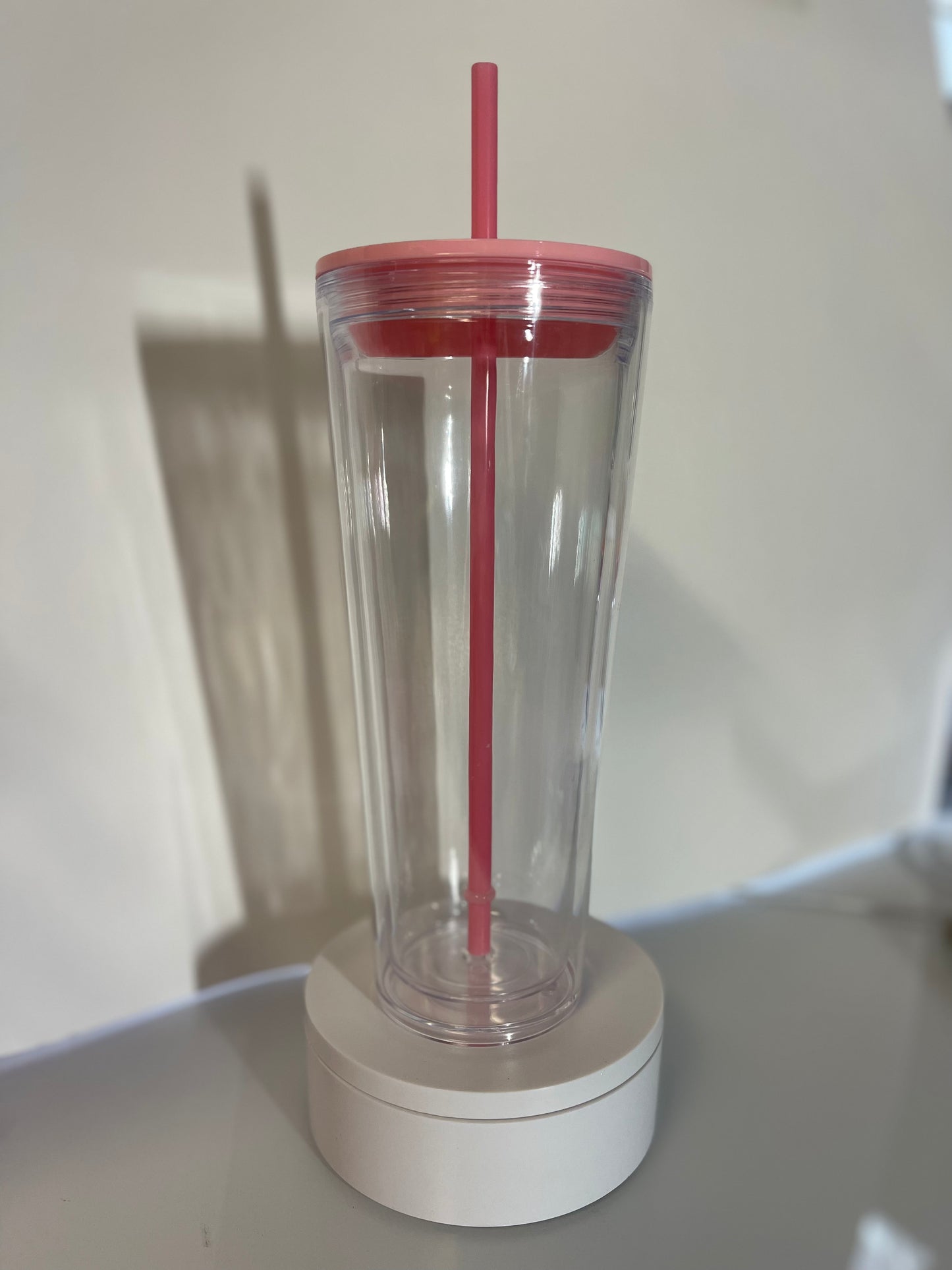 24 oz acrylic (snow globe)