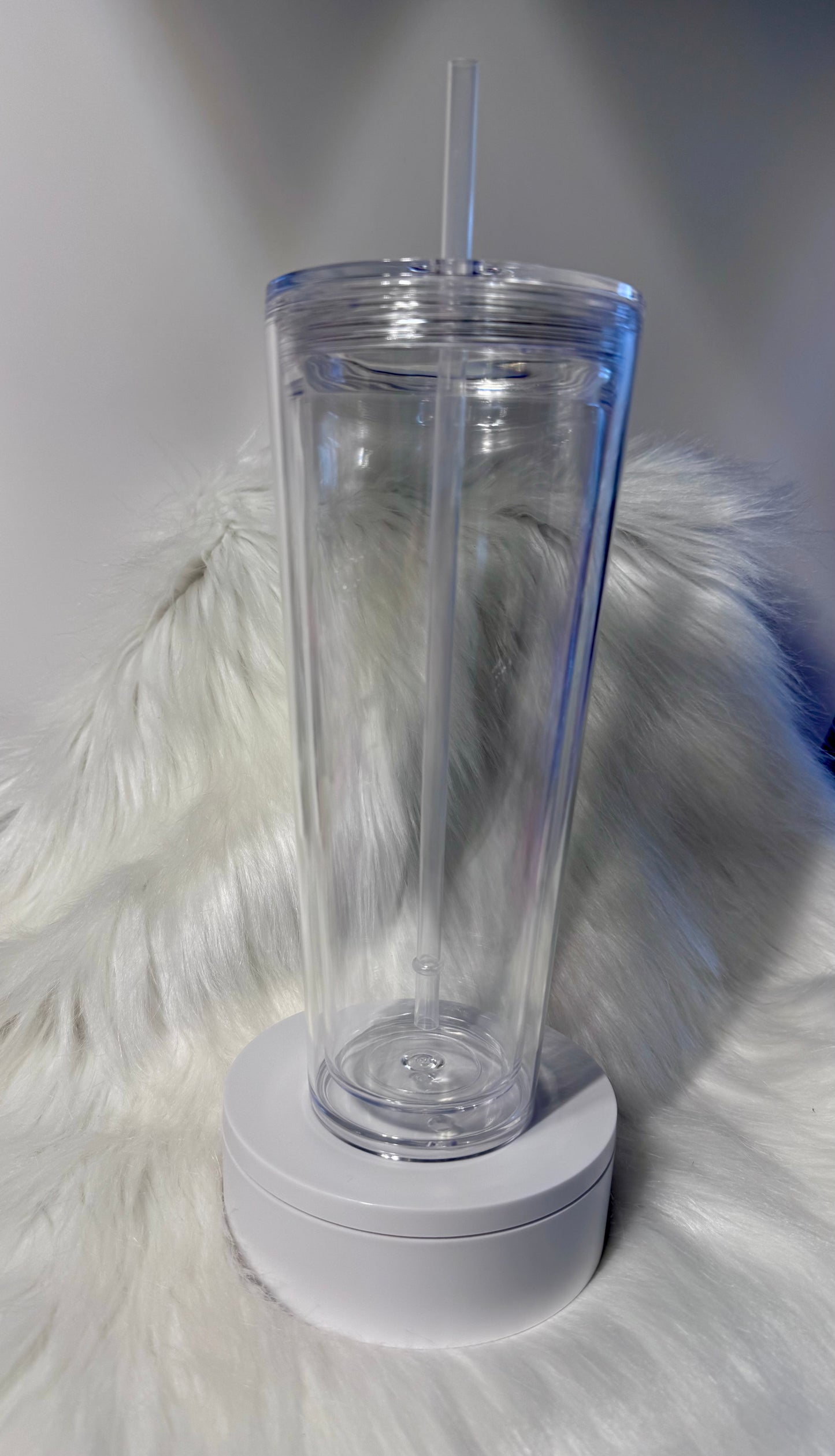 24 oz acrylic (snow globe)