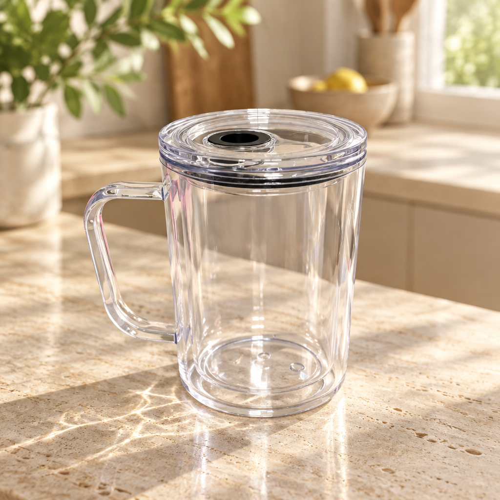17oz snow globe tumbler cup