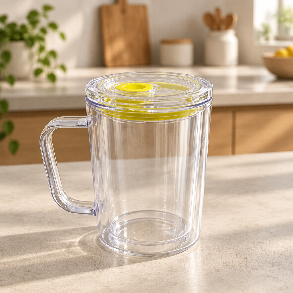 17oz snow globe tumbler cup